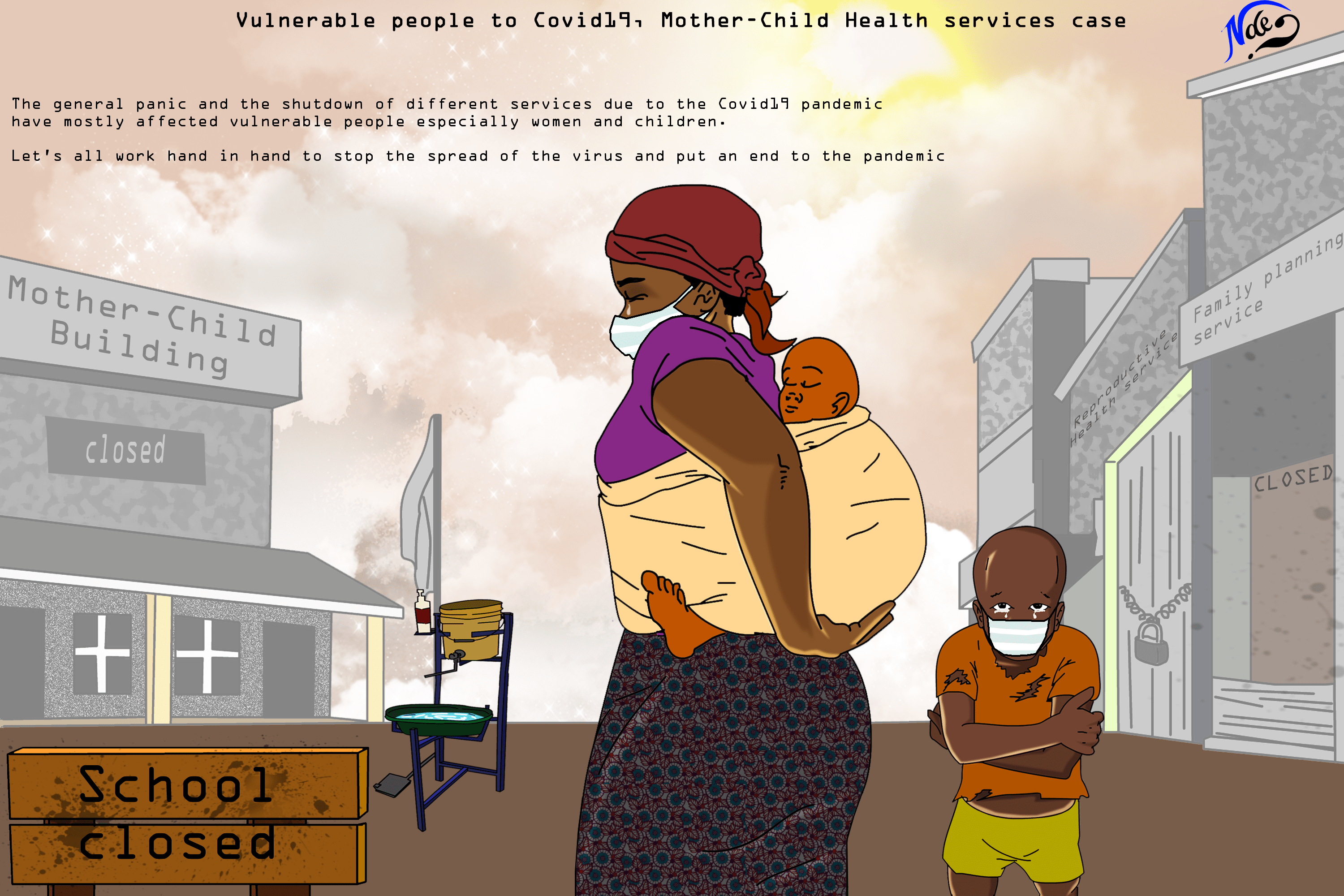 Vulnerable to COVID-19: Mother-Child Health Services